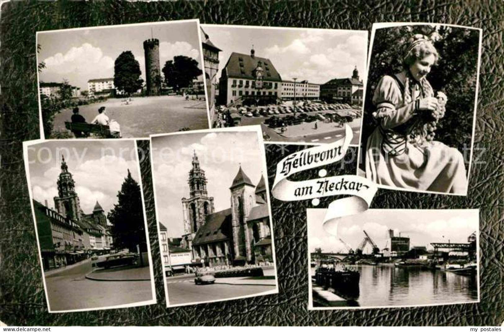 Heilbronn Neckar Bollwerksturm Rathaus Kaethchen von Heilbronn Kirchbrunnenstras