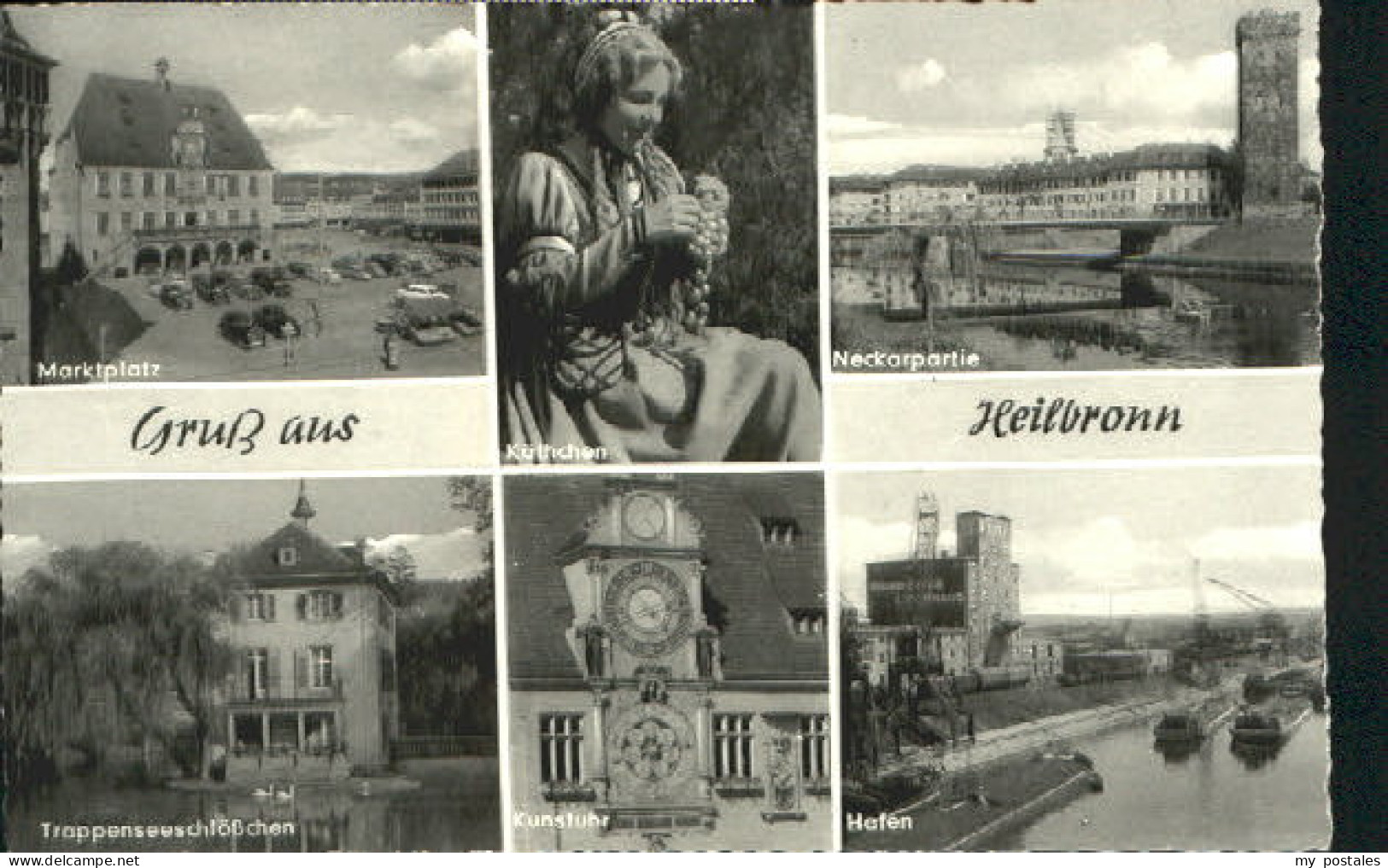 Heilbronn Neckar Heilbronn Marktplatz Hafen