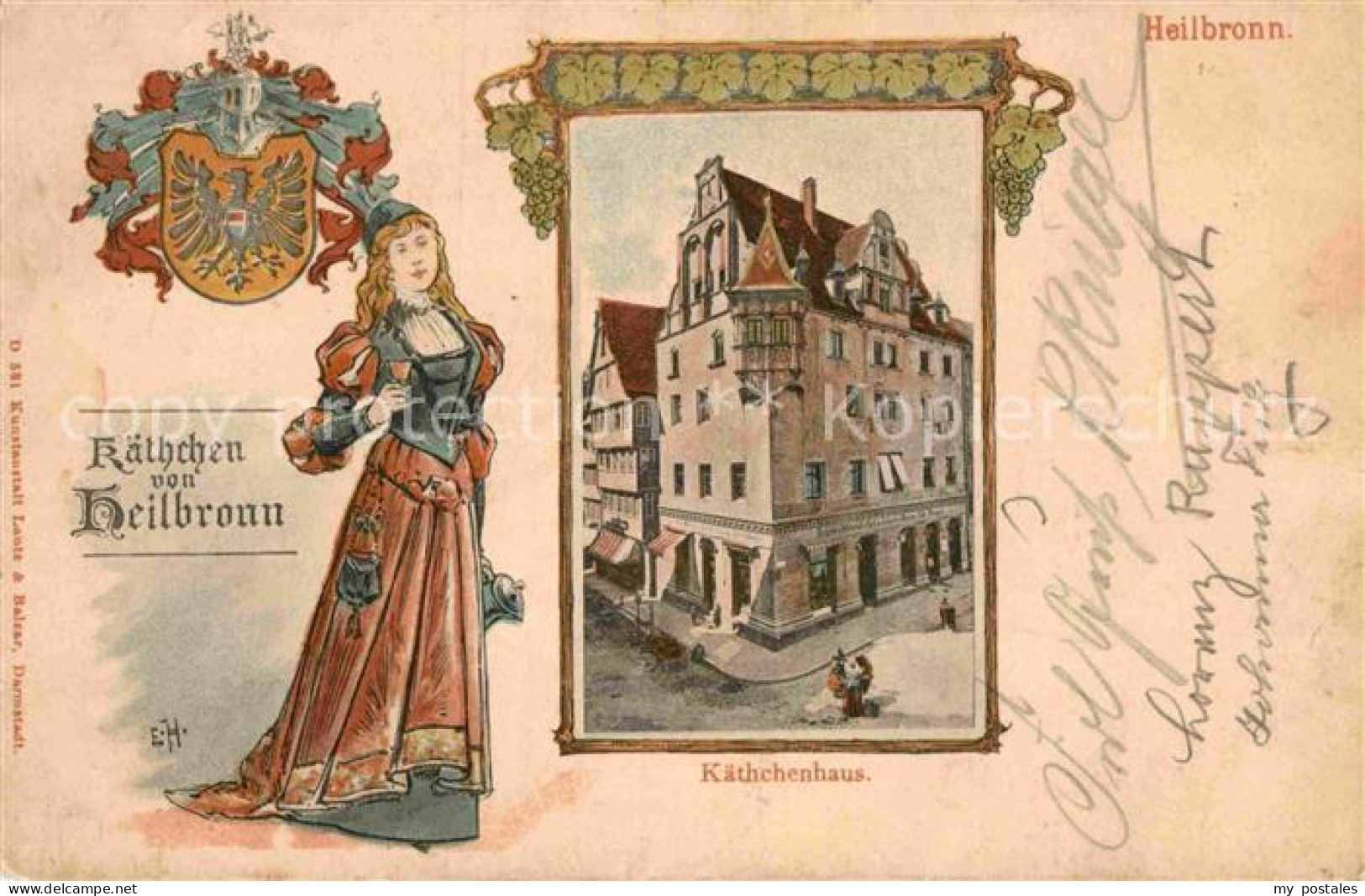 Heilbronn Neckar Kaethchen von Heilbronn Kaethchenhaus