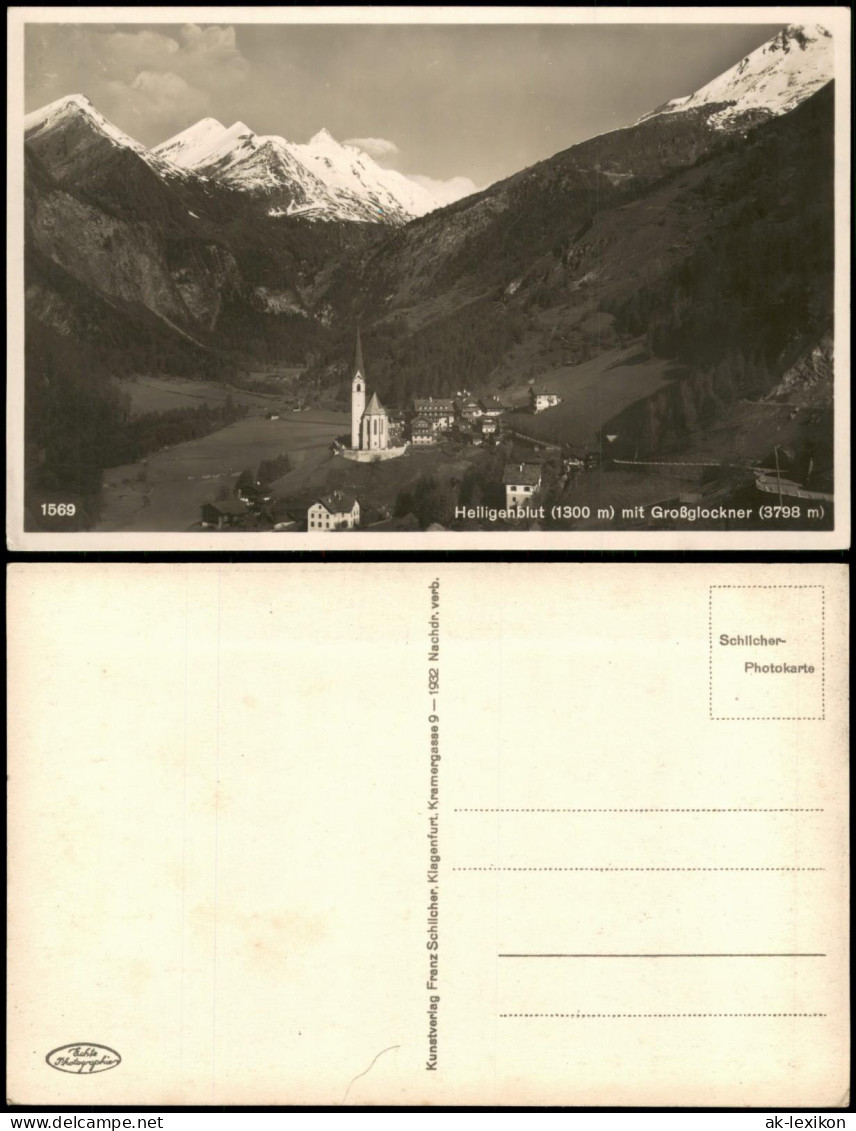 Heiligenblut am Großglockner Heiligenblut mit Großglockner 1932