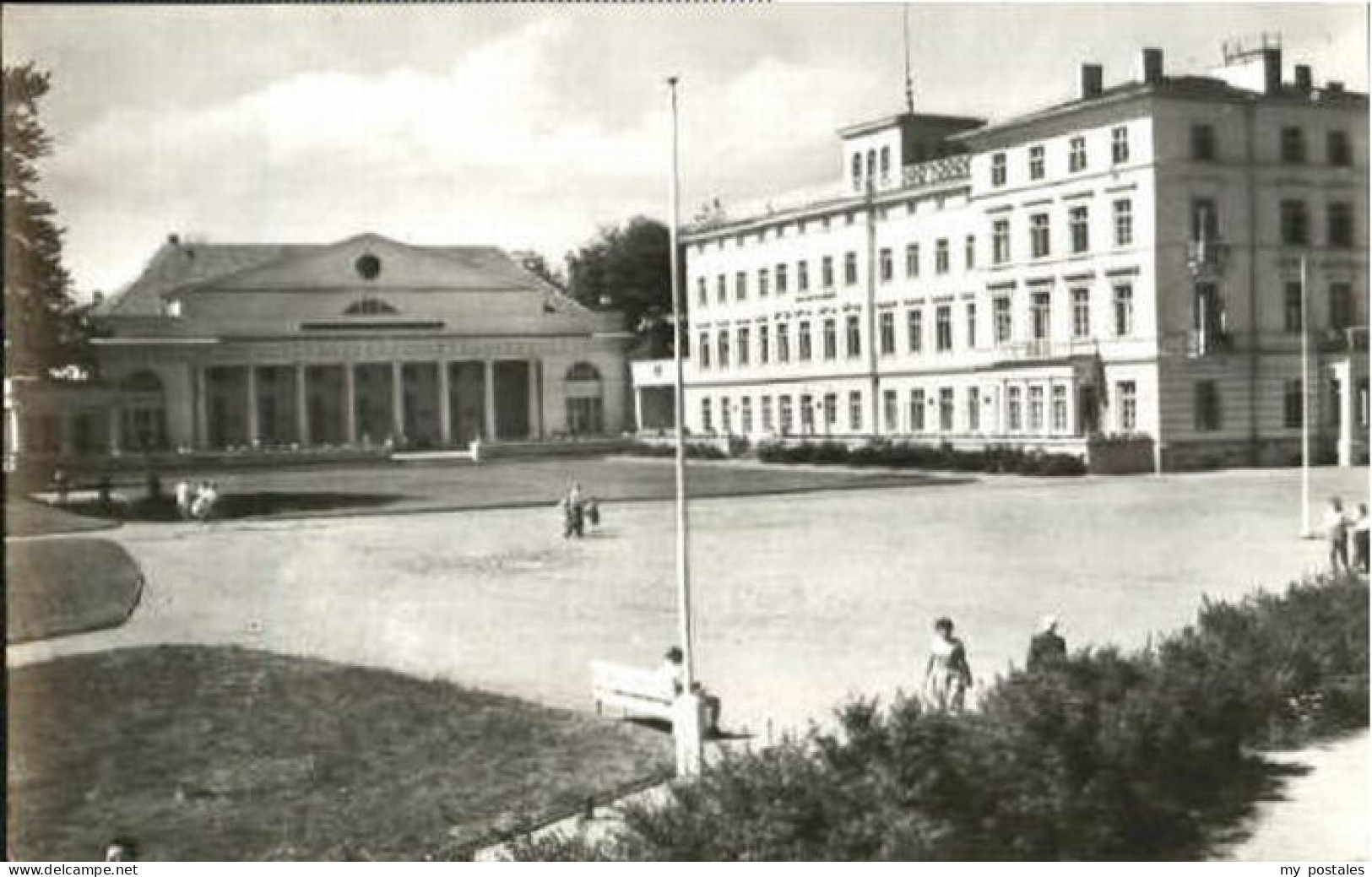 Heiligendamm Ostseebad Heiligendamm Kurhaus Haus Mecklenburg ungelaufen ca. 1955