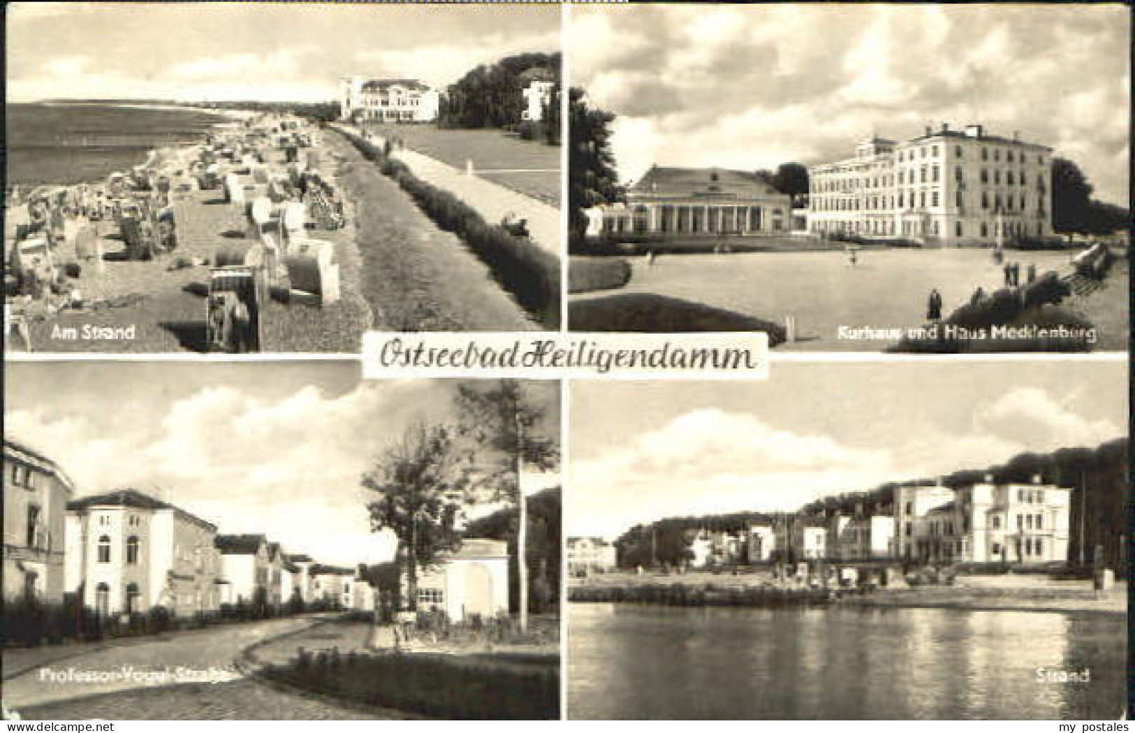 Heiligendamm Ostseebad Heiligendamm Strand Kurhaus x 1958