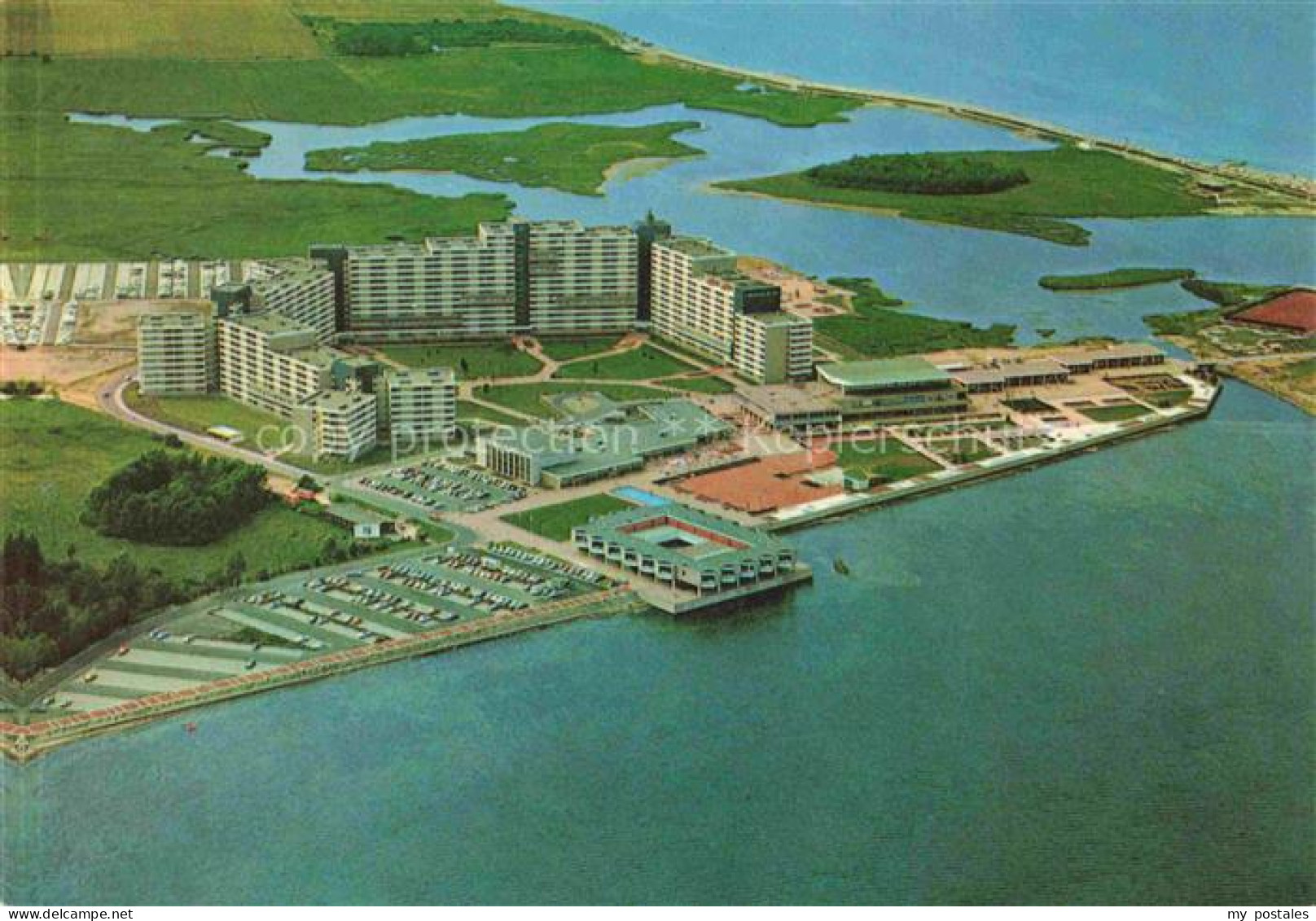 Heiligenhafen Ostseebad Ferienzentrum Fliegeraufnahme