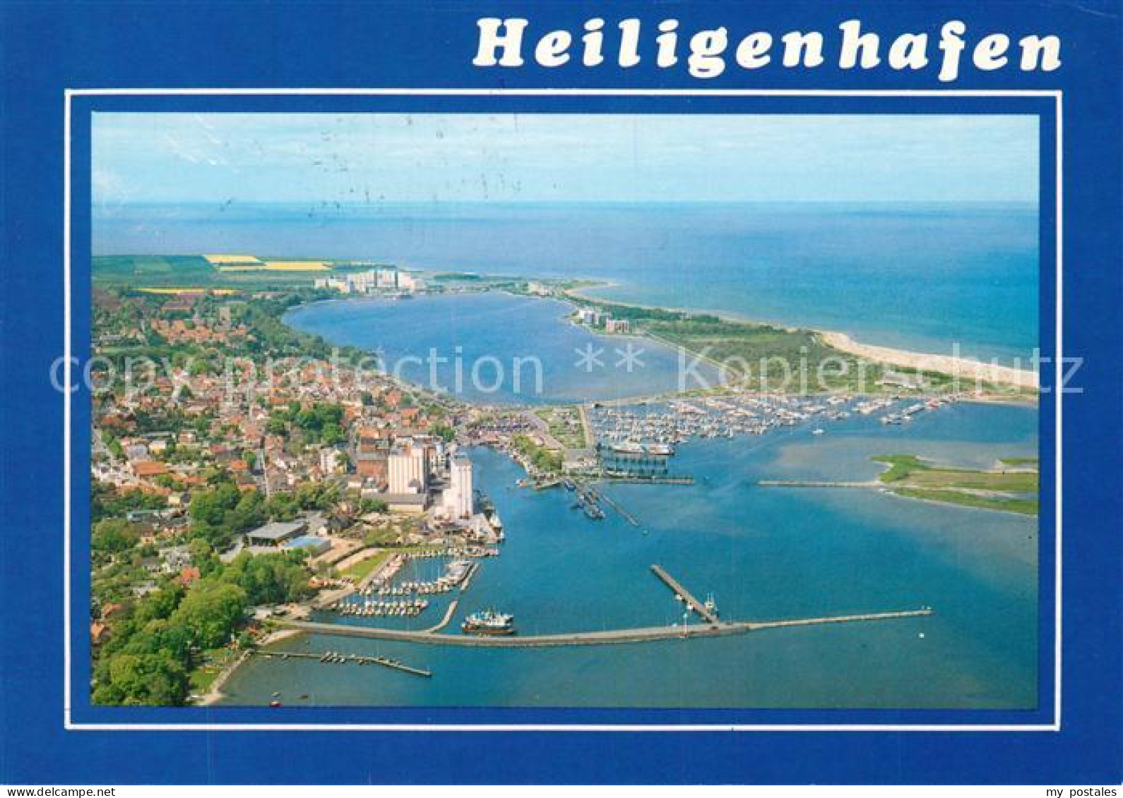 Heiligenhafen Ostseebad Fliegeraufnahme