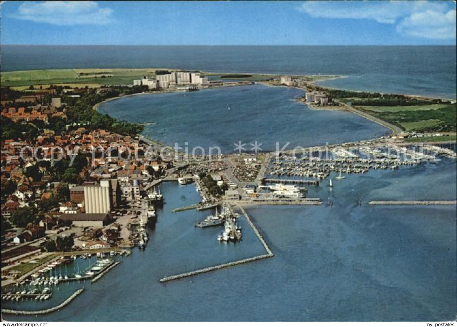 Heiligenhafen Ostseebad Fliegeraufnahme