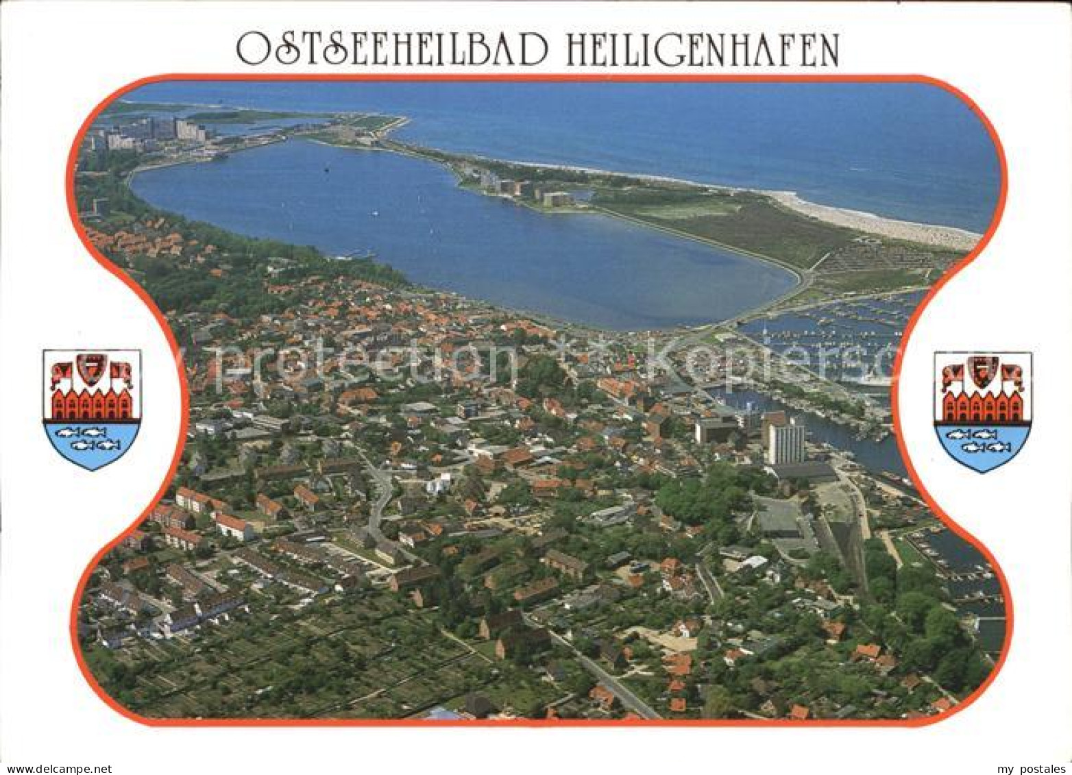 Heiligenhafen Ostseebad Fliegeraufnahme