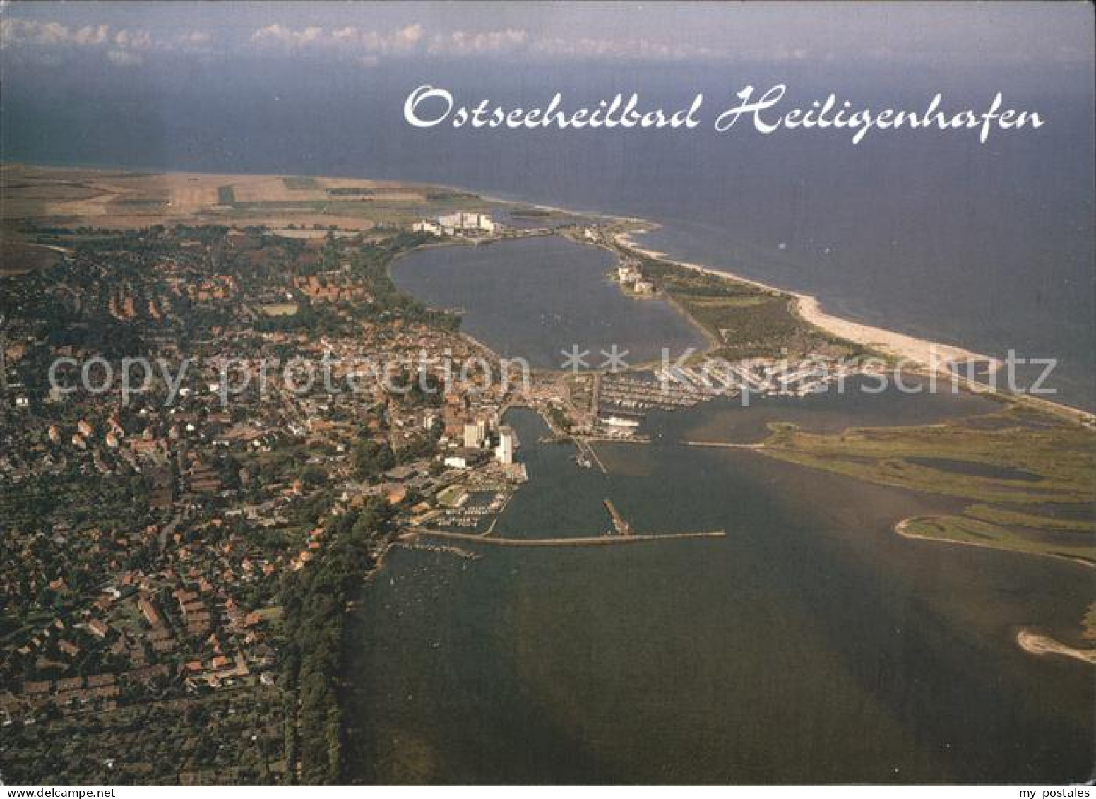 Heiligenhafen Ostseebad Fliegeraufnahme