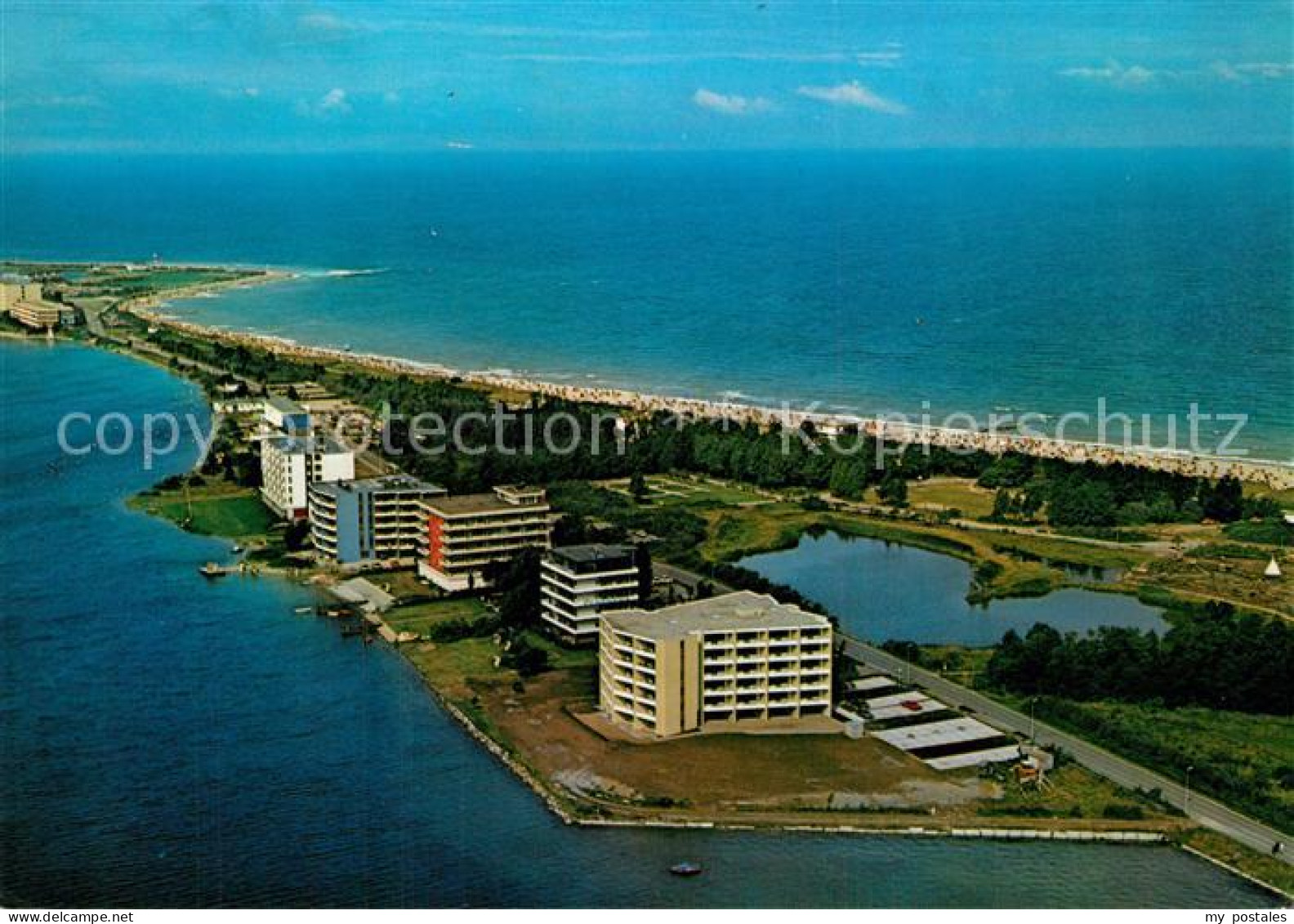 Heiligenhafen Ostseebad Fliegeraufnahme