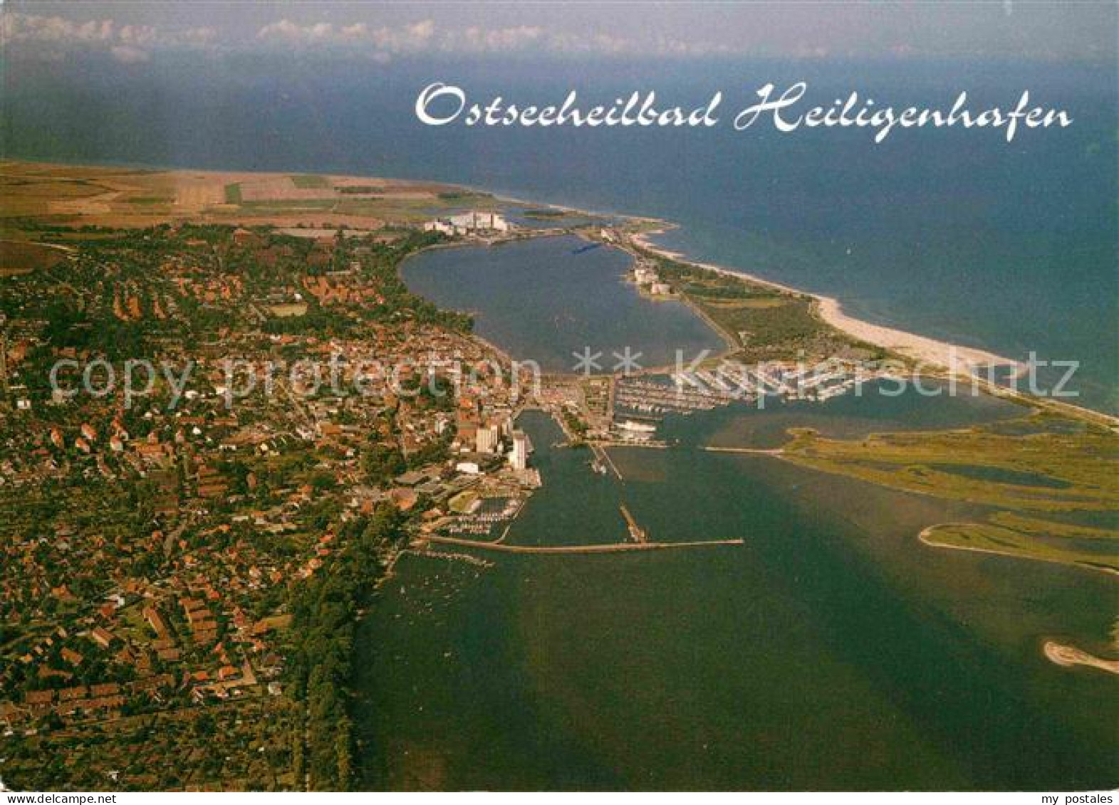 Heiligenhafen Ostseebad Fliegeraufnahme