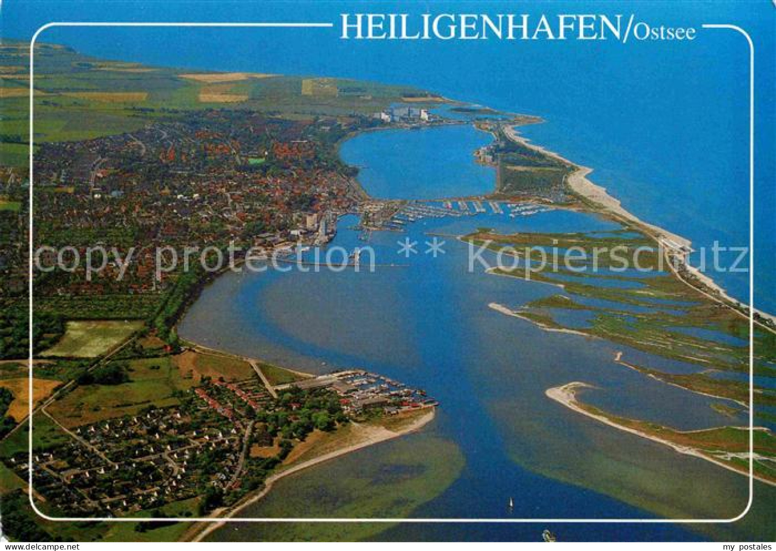 Heiligenhafen Ostseebad Fliegeraufnahme