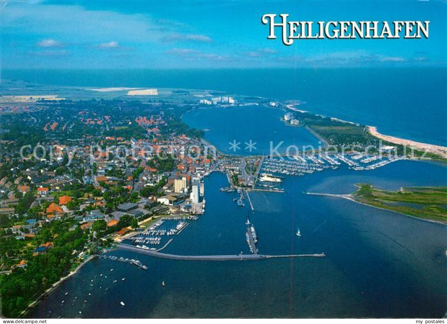 Heiligenhafen Ostseebad Fliegeraufnahme