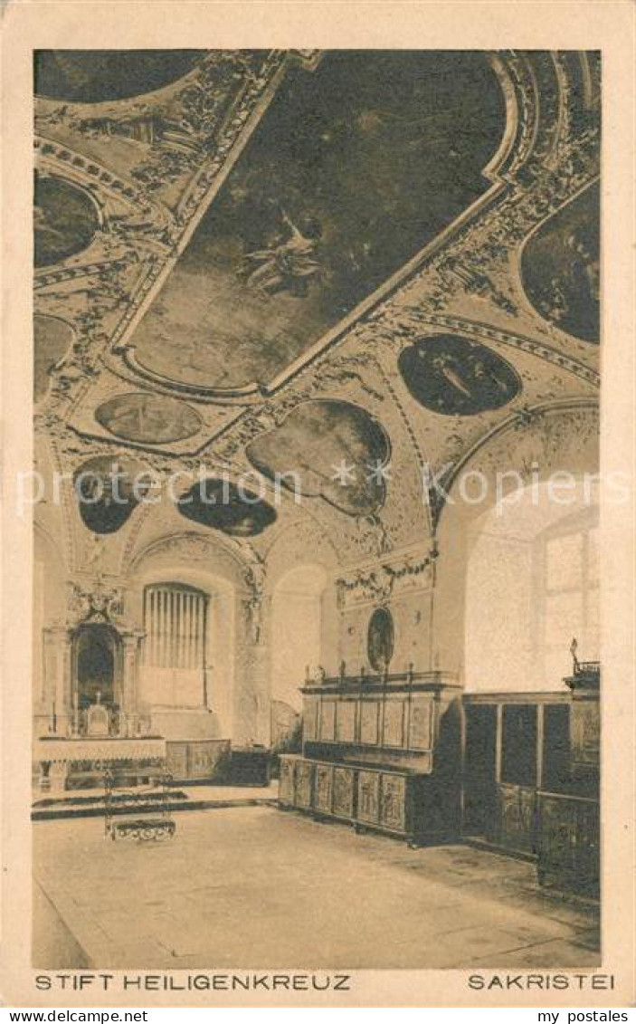 Heiligenkreuz Niederoesterreich Stift Heiligenkreuz Sakristei