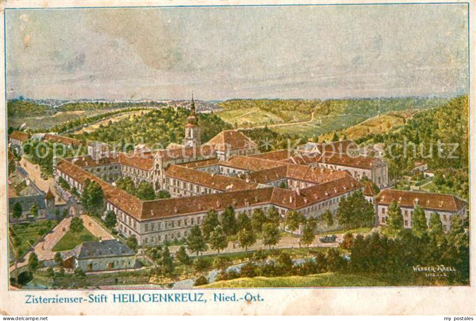 Heiligenkreuz Niederoesterreich Zisterzienser Stift Heiligenkreuz