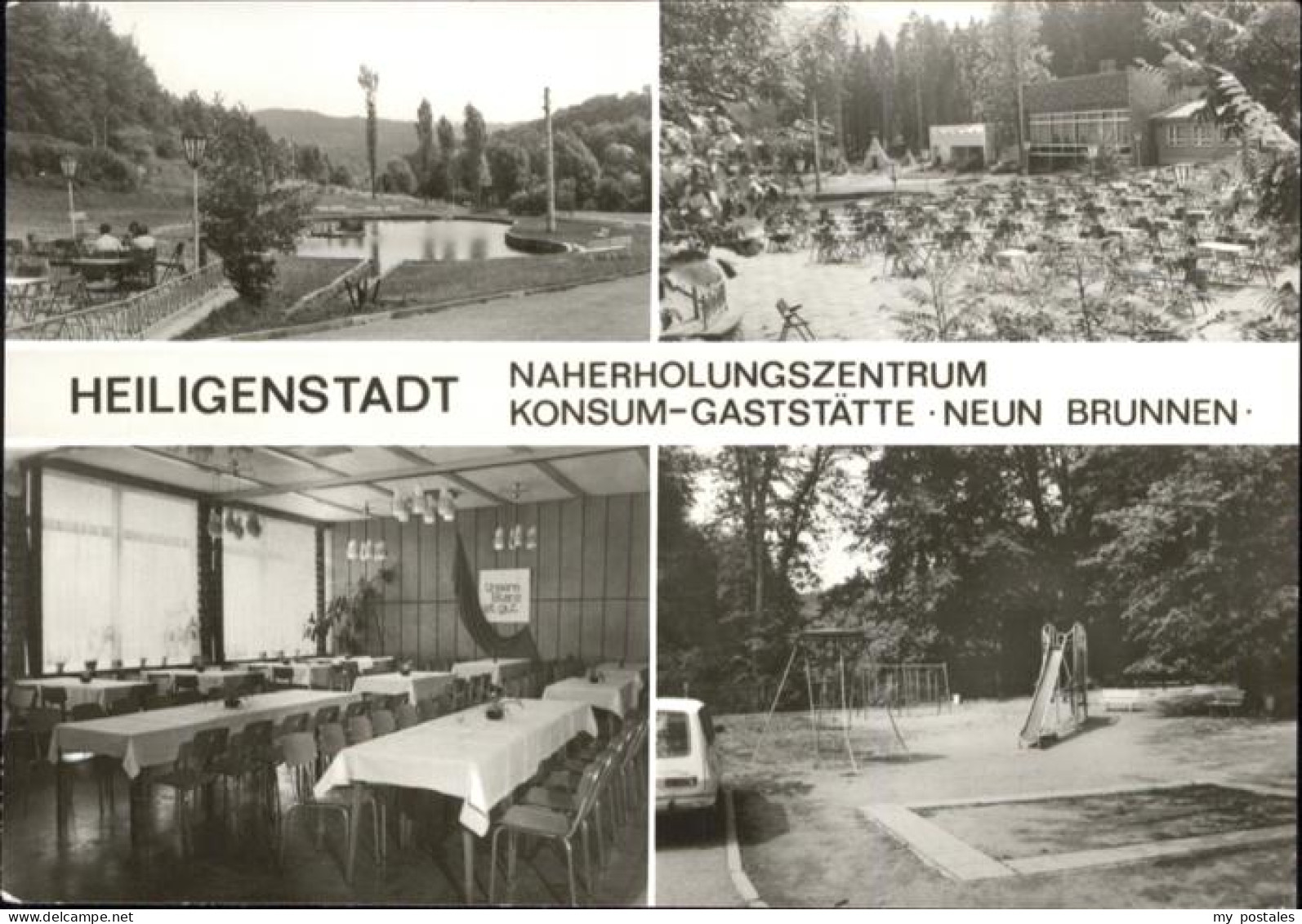 Heiligenstadt  Eichsfeld Heiligenstadt Naherholungszentrum Konsum Gaststaette Ne