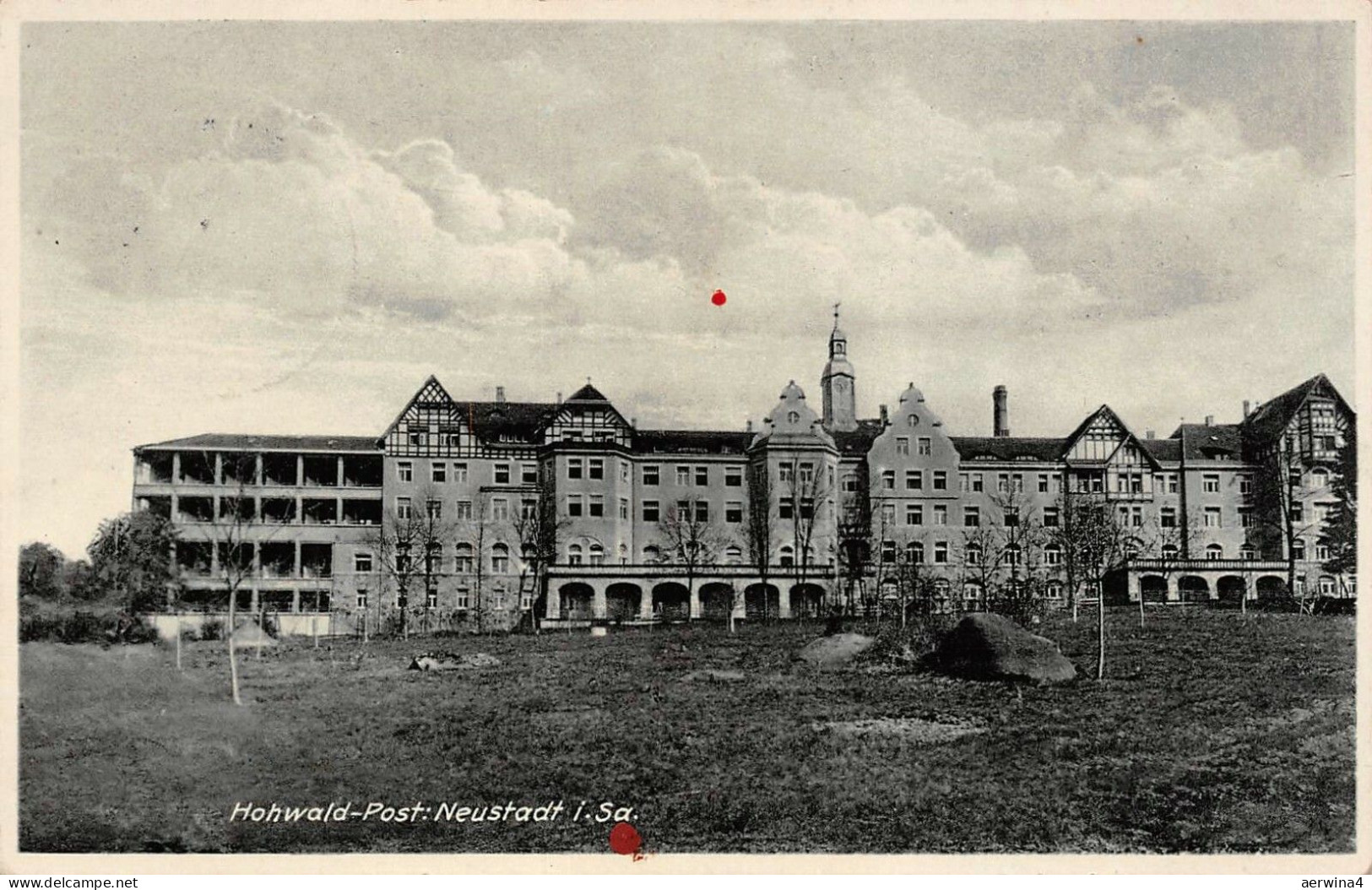 Heilstätte Hohwald in Neustadt Sachsen Postkarte AK 1938