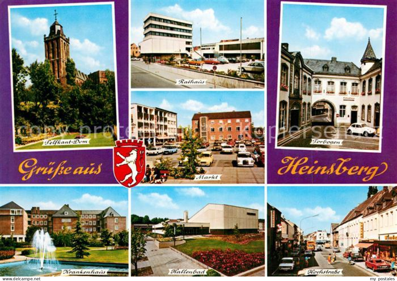 Heinsberg Westfalen Markt Hochstrasse Rathaus
