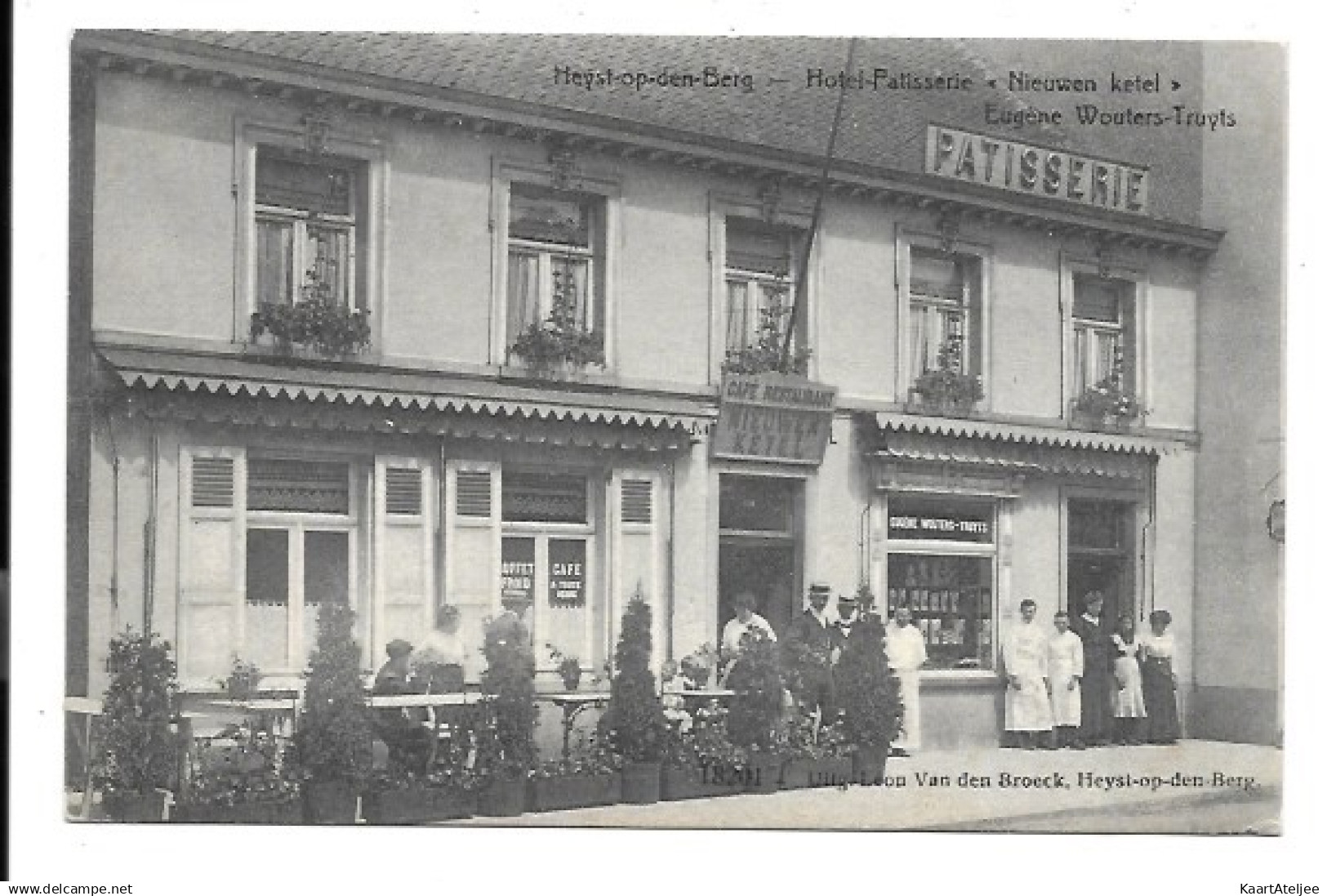 Heist-op-den-Berg - Hotel-Patisserie Nieuwen Ketel......