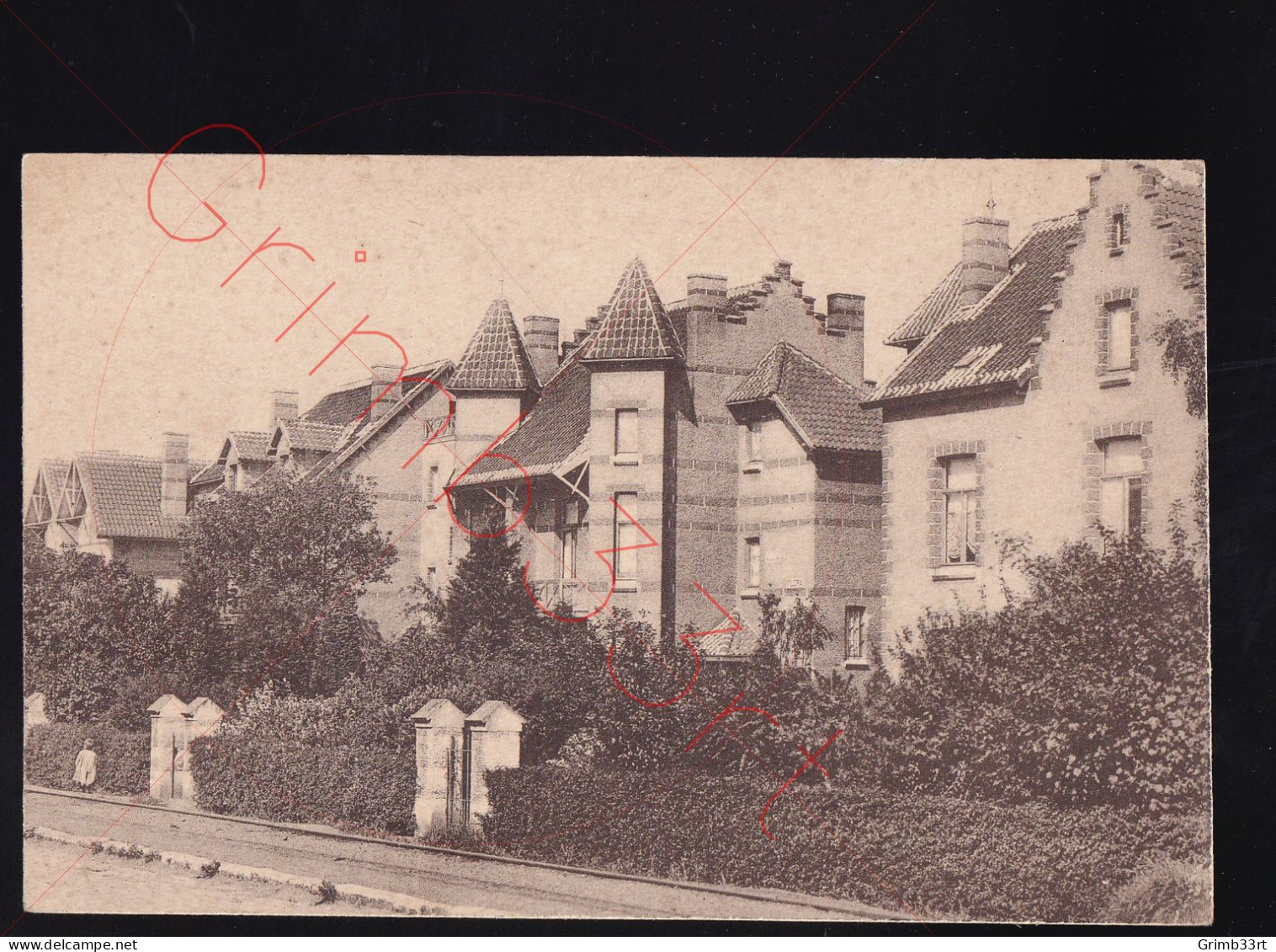 Heist-op-den-Berg - Stationsstraat - postkaart