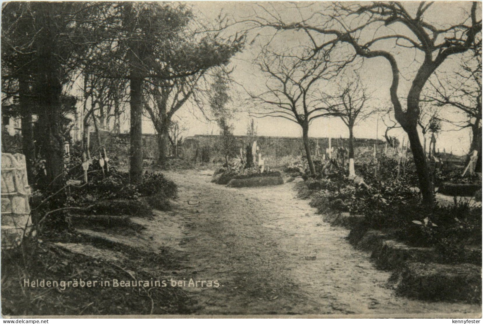 Heldengräber in Beaurains bei Arras