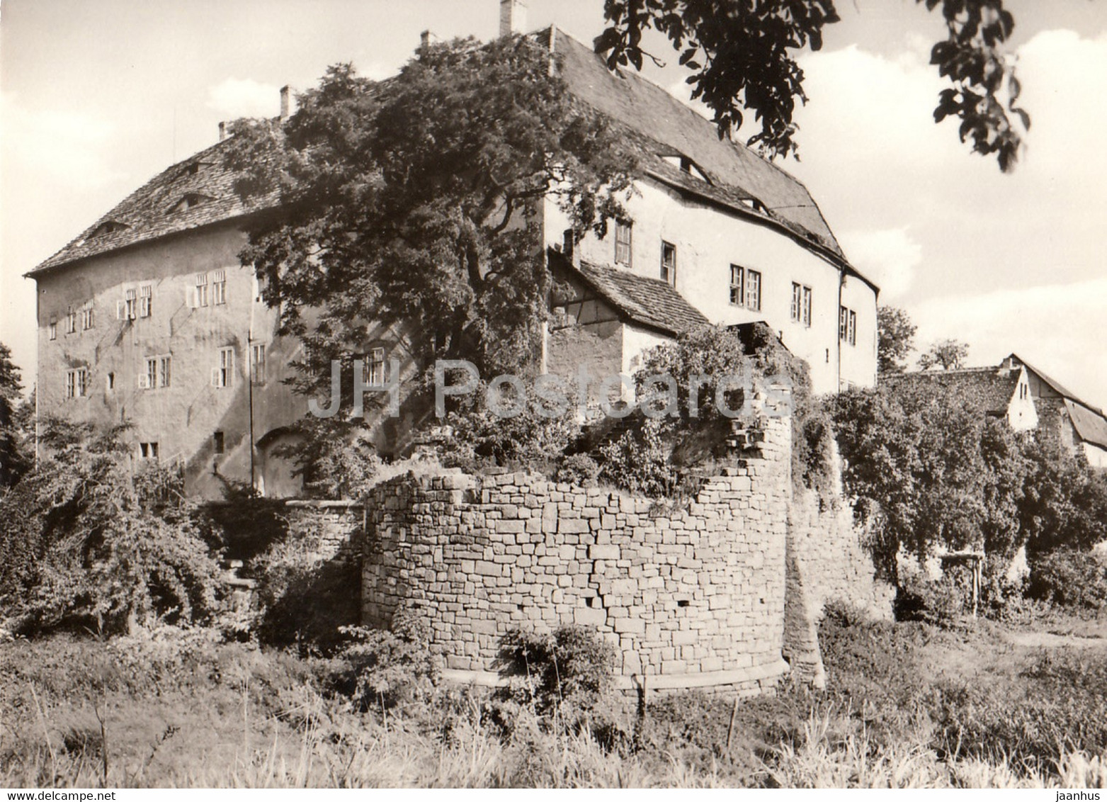 Heldrungen Schloss - castle - Historische Statten in Thuringen - DDR Germany - unused