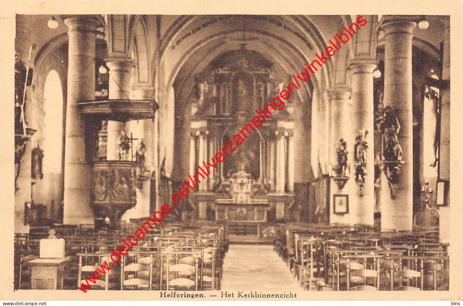 Helferingen - Het Kerkbinnenzicht - Herne