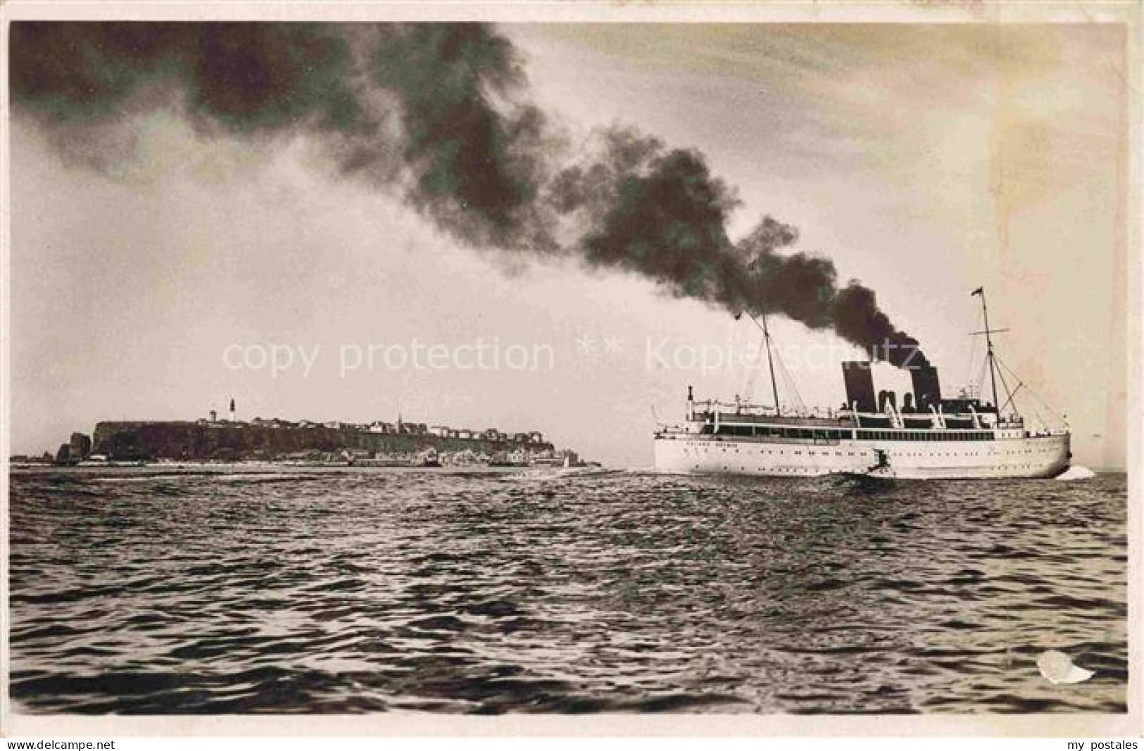 HELGOLAND Insel Schleswig-Holstein Roland vor Helgoland