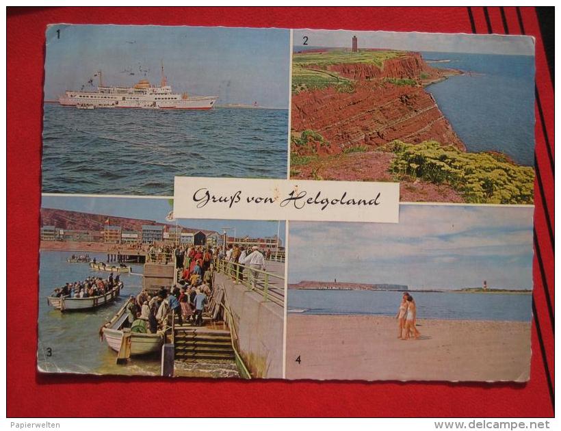 Helgoland - Mehrbildkarte "Gruß von Helgoland"