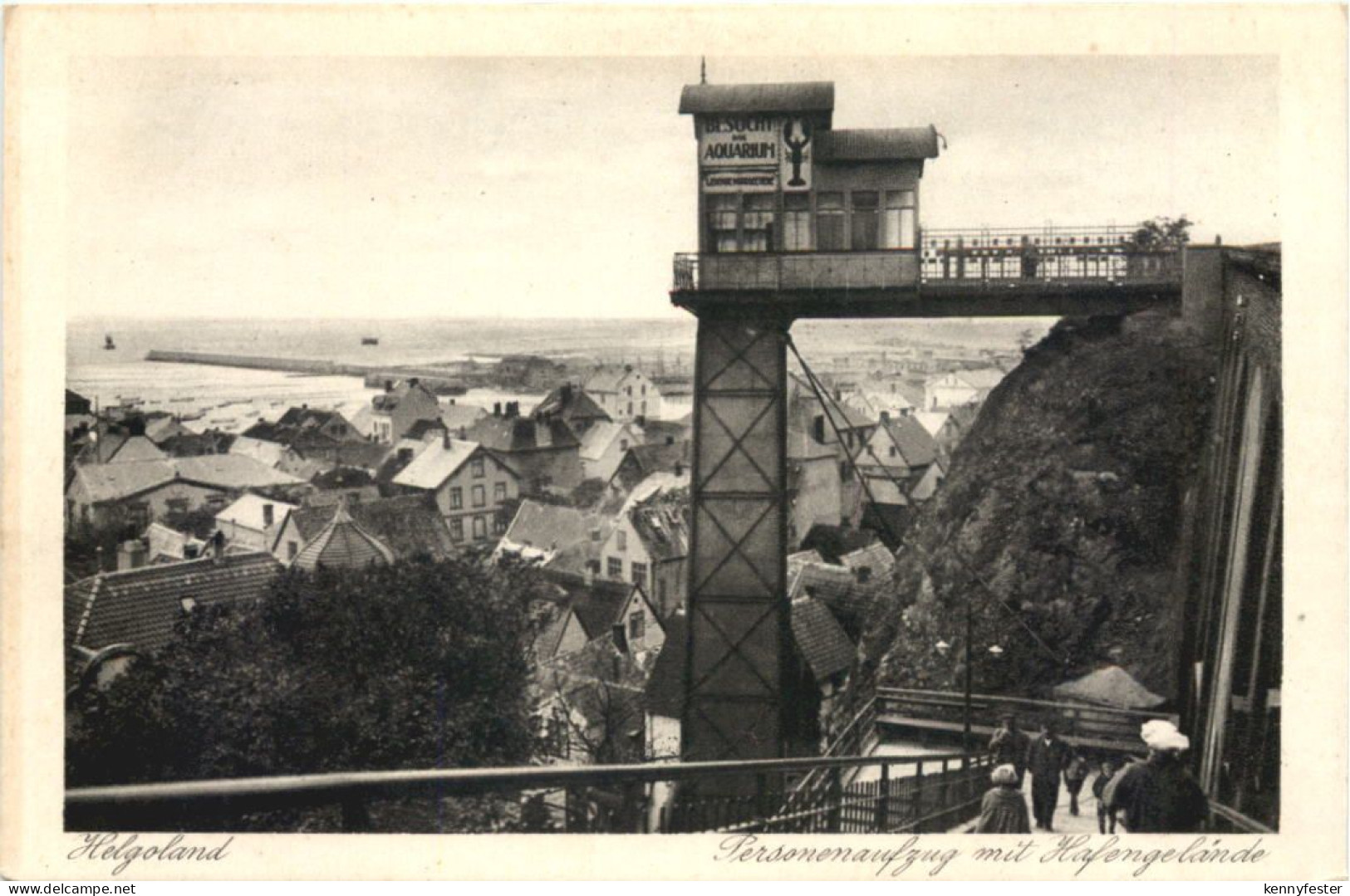 Helgoland - Personenaufzug