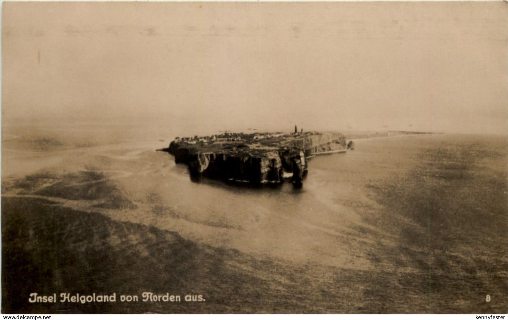 Helgoland, von Norden aus