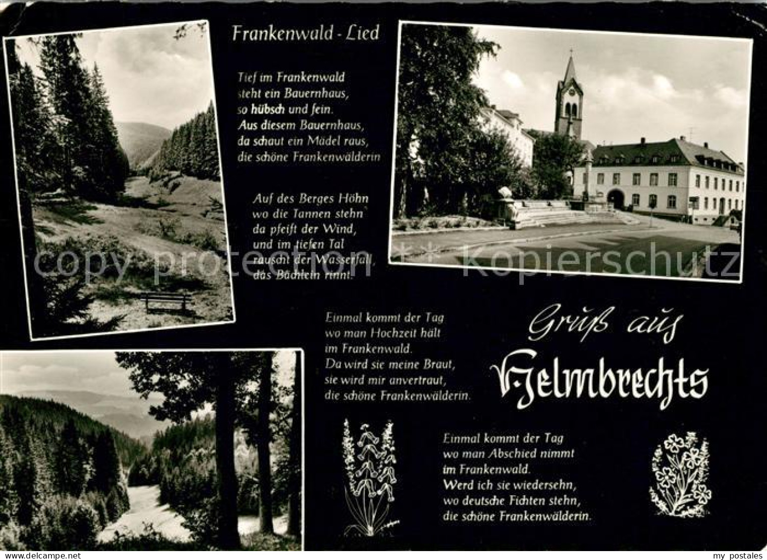 Helmbrechts Oberfranken Frankenwald-Lied