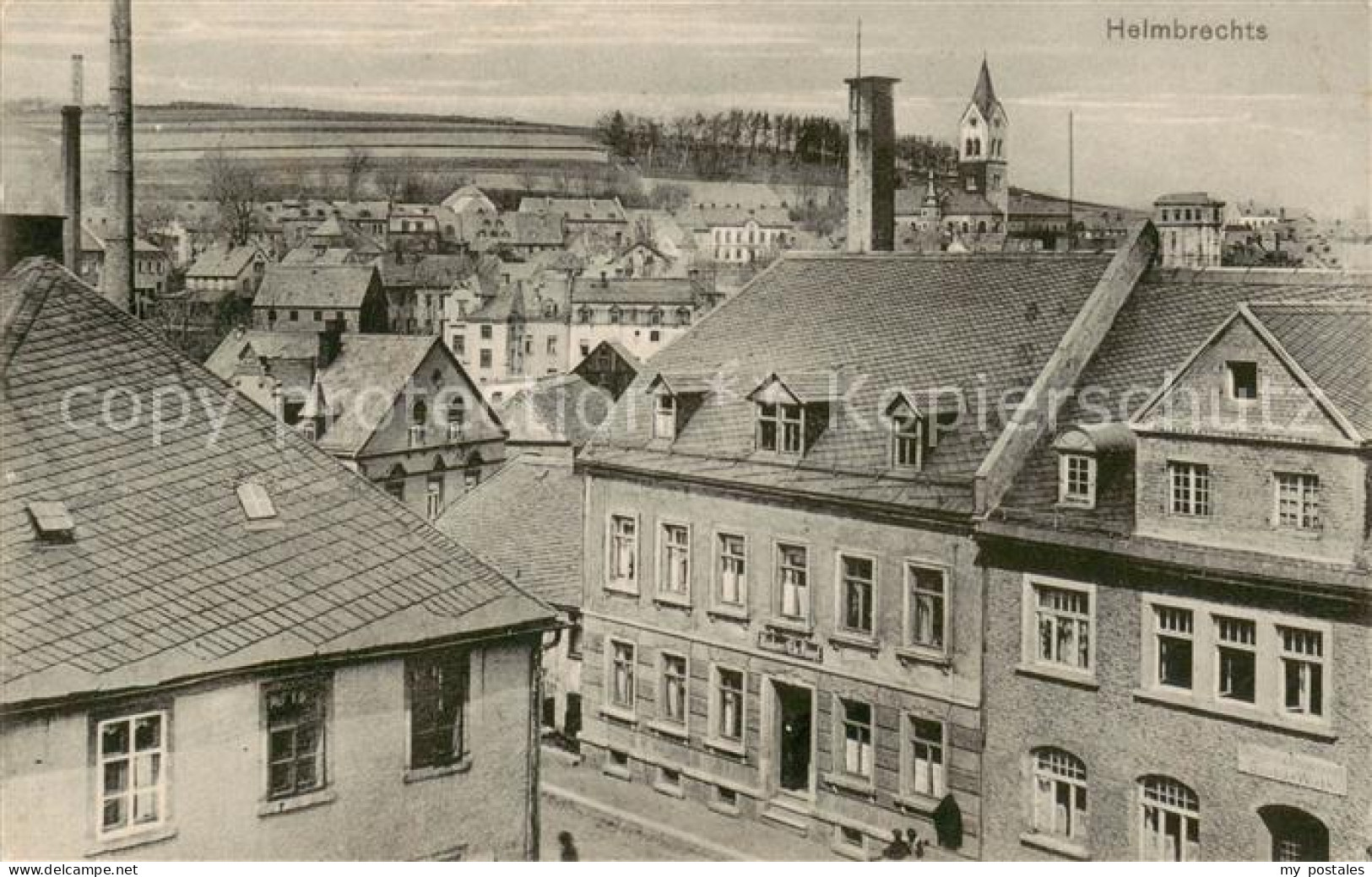 Helmbrechts Oberfranken Teilansicht