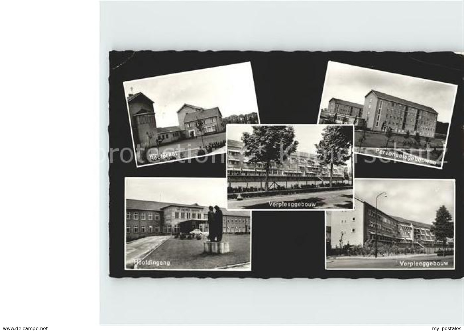 Helmond St Lambertus Ziekenhuis Rectoraat Verpleegebouw Personeelsgebouwen Hoofd