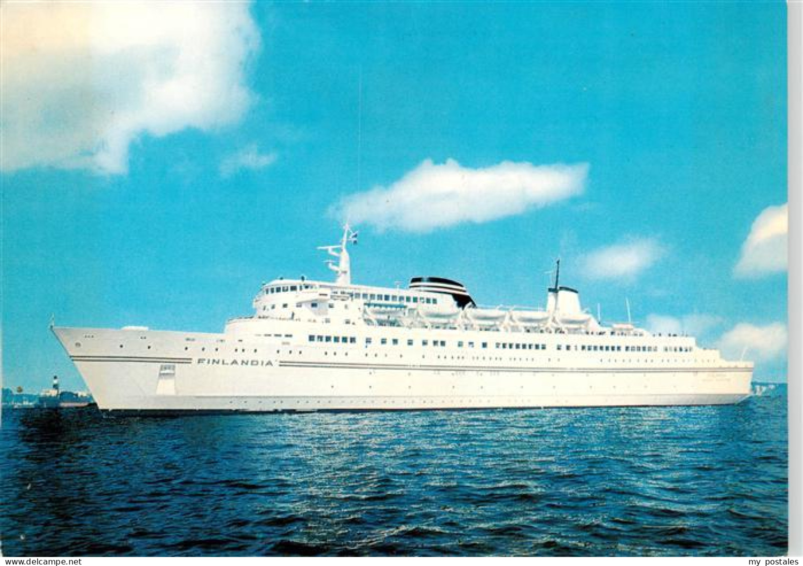 HELSINKI Helsingfors Suomi Finlandia-Line MS-Finlandia Faehre Ostsee Helsinki-Co