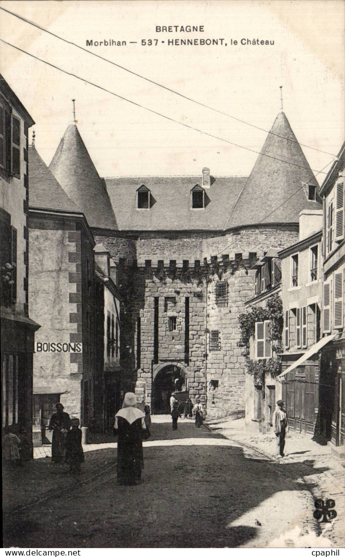 Hennebont - Le Chateau - CPA