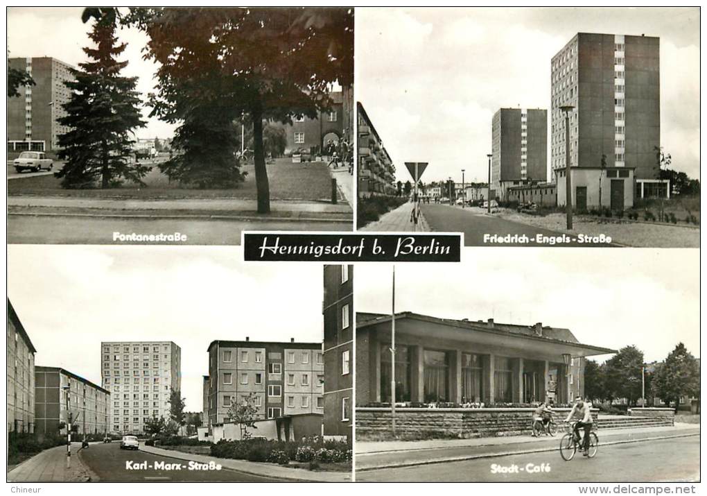 HENNINGSDORF B.BERLIN CARTE MULTIVUES