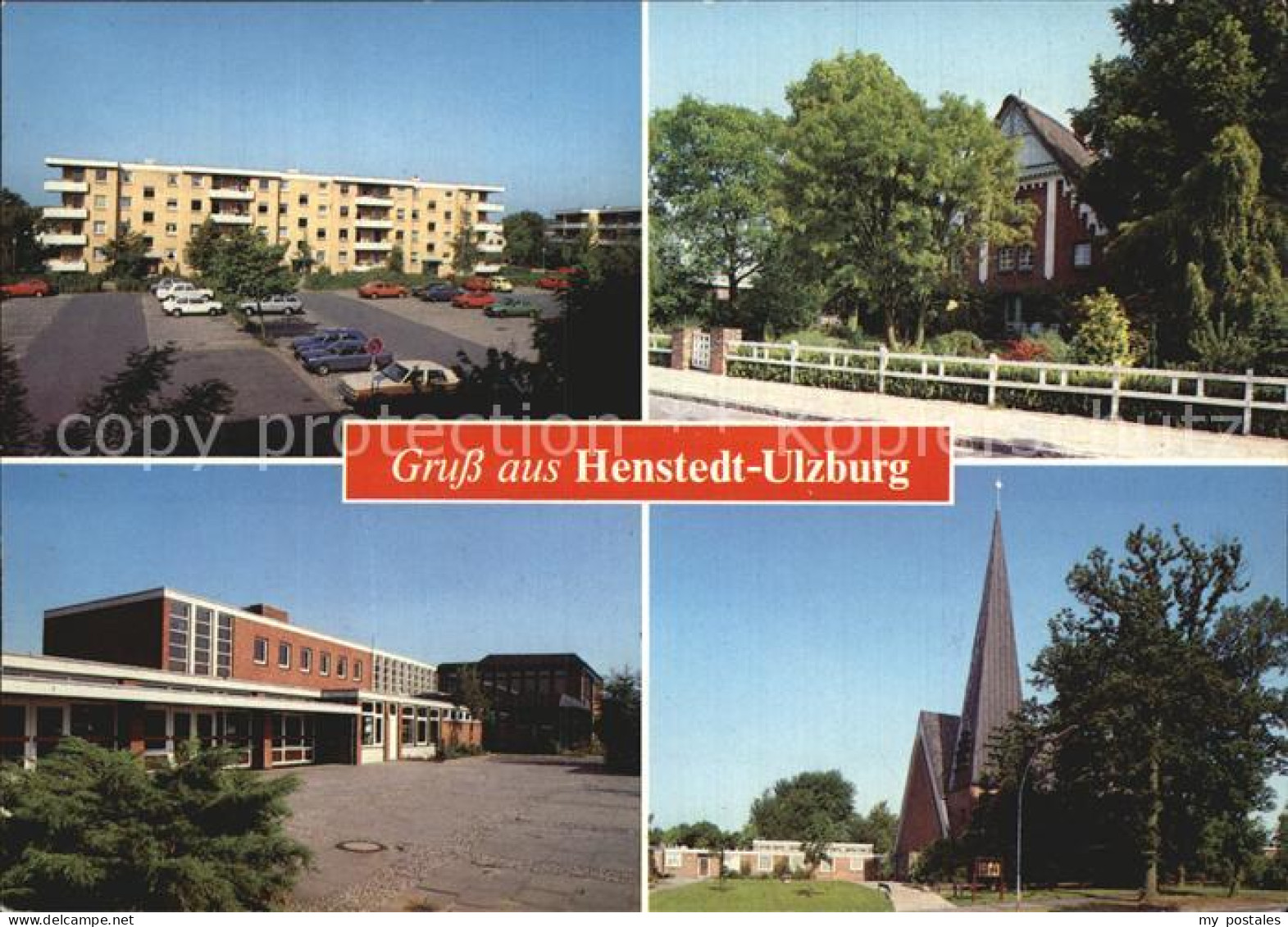 Henstedt-Ulzburg Teilansichten Kirche