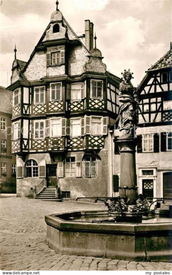 Heppenheim Bergstrasse Apotheke Brunnen