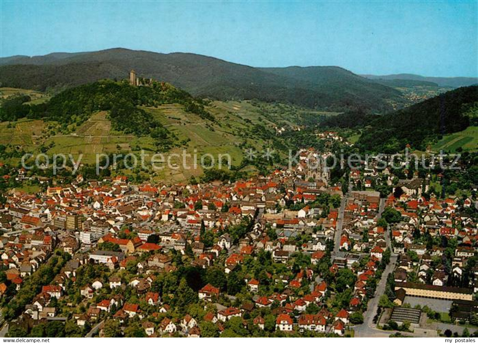 Heppenheim Bergstrasse Fliegeraufnahme