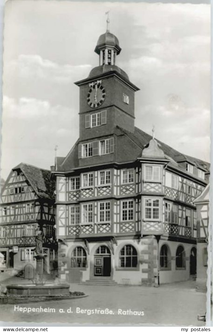Heppenheim Bergstrasse Heppenheim Rathaus