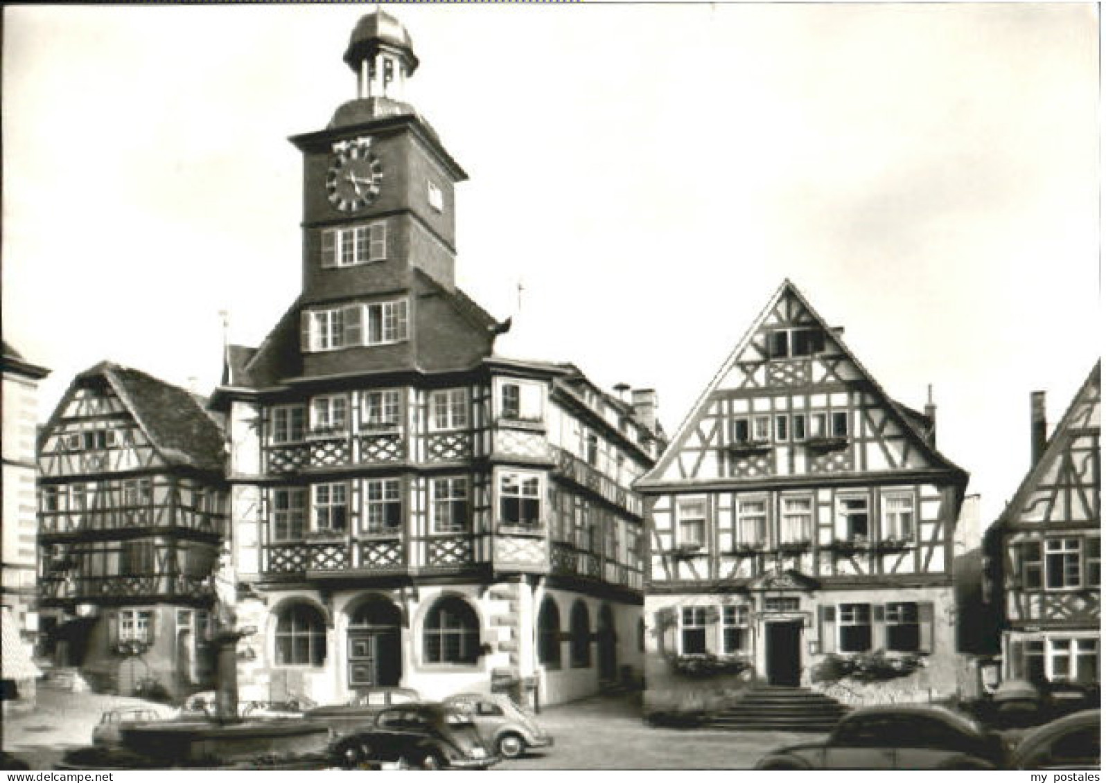 Heppenheim Bergstrasse Heppenheim Rathaus  x 1970