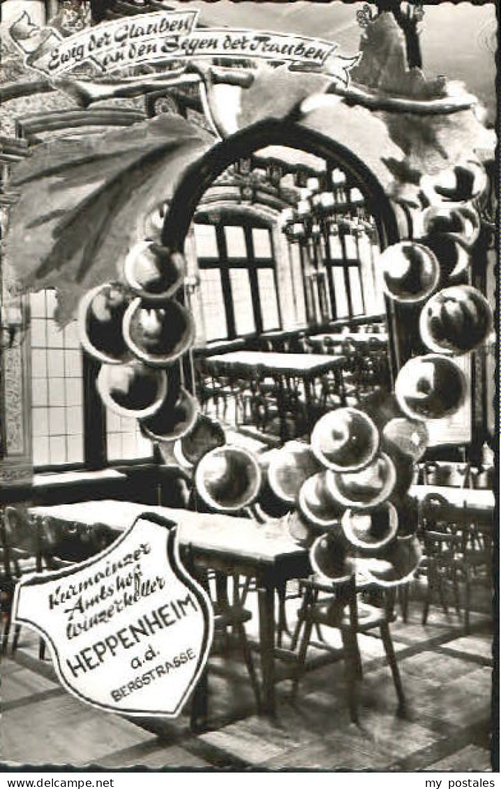 Heppenheim Bergstrasse Heppenheim Winzerkeller x 1958