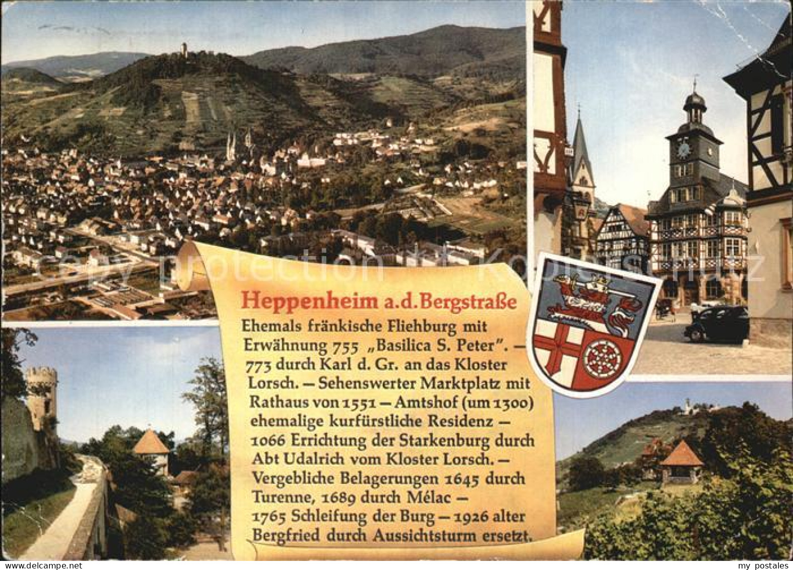 Heppenheim Bergstrasse Panoramen