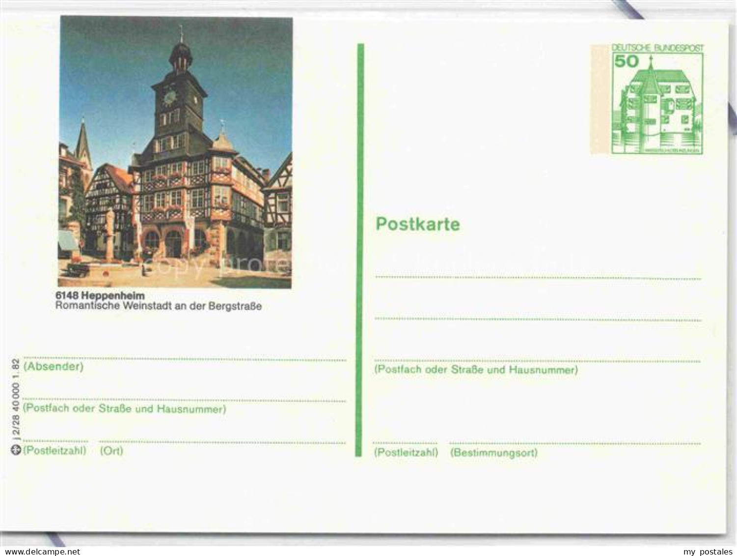 Heppenheim Bergstrasse Rathaus Marktplatz