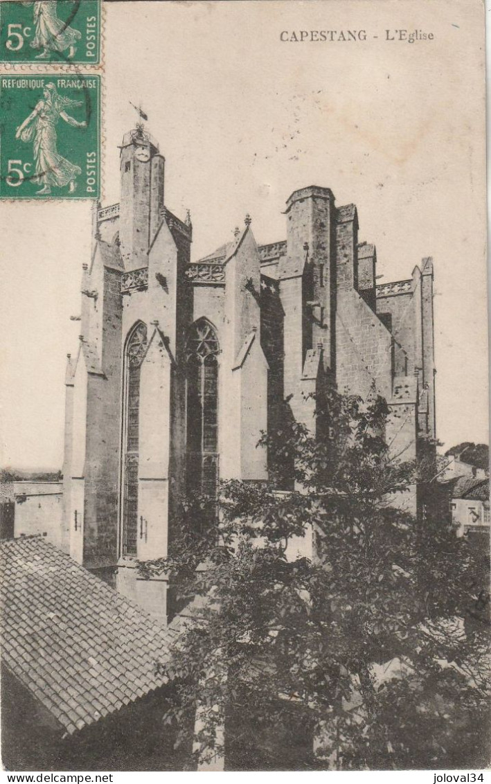 Hérault - CAPESTANG - L' Eglise