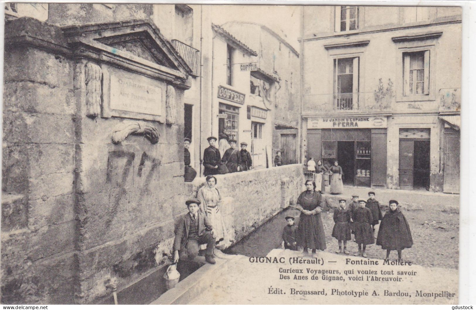 Hérault - Gignac - Fontaine Molière