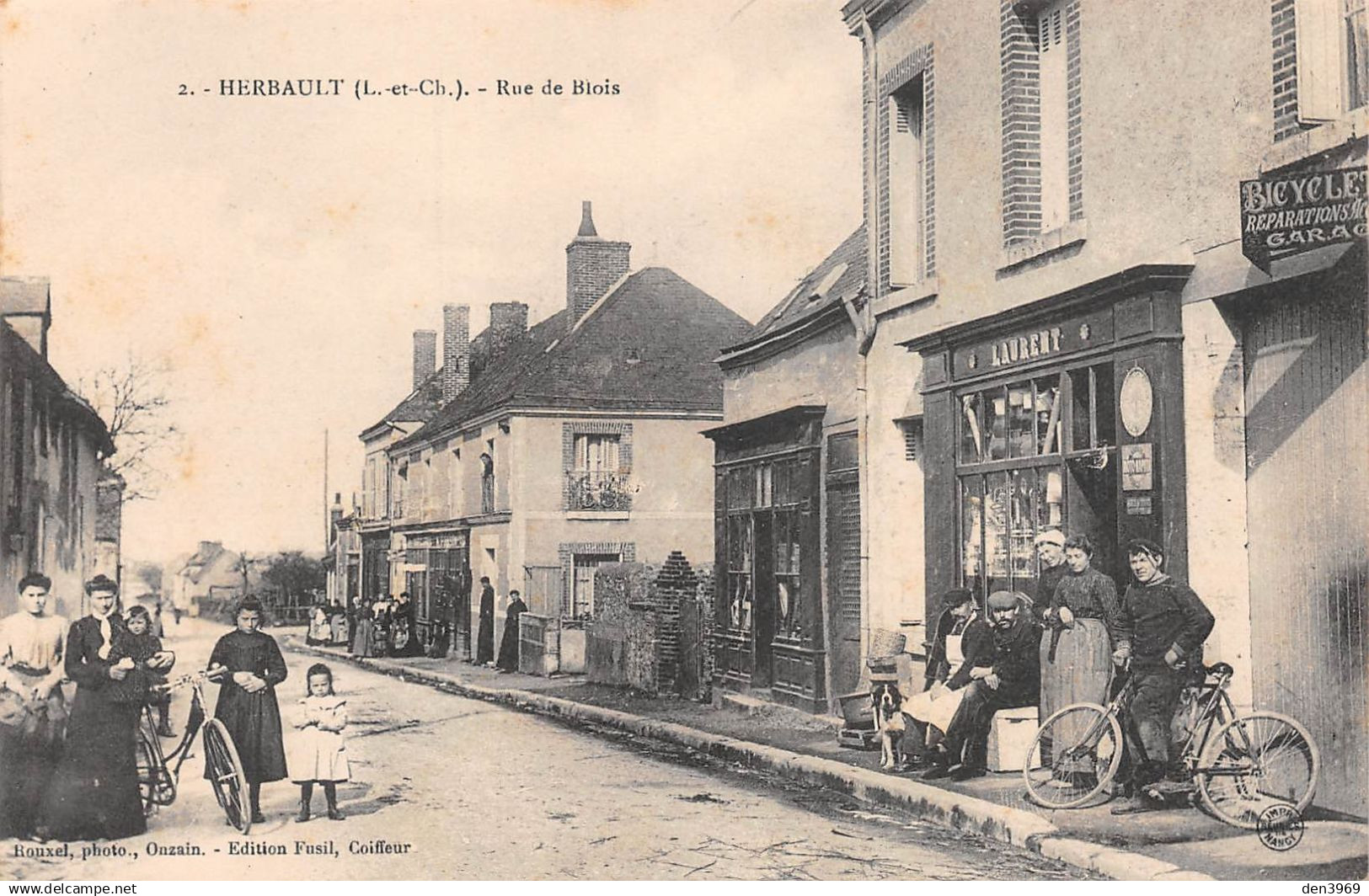 HERBAULT (Loir-et-Cher) - Rue de Blois