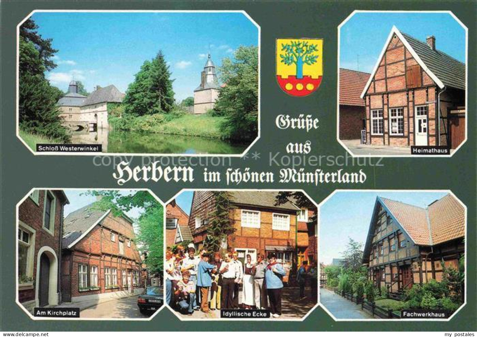 Herbern Ascheberg Westfalen Coesfeld NRW Schloss Westerwinkel Heimathaus Am Kirc