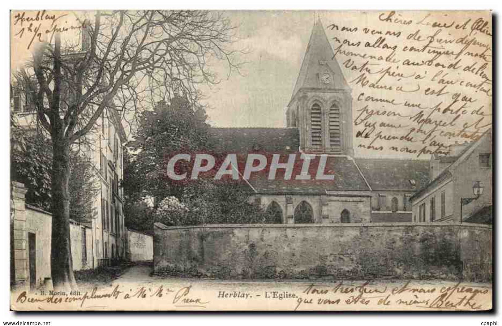Herblay - L'Eglise - CPA
