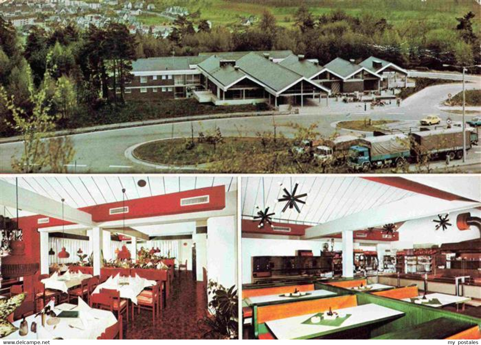 Herborn Hessen BAB-Raststaette Dollenberg Restaurant