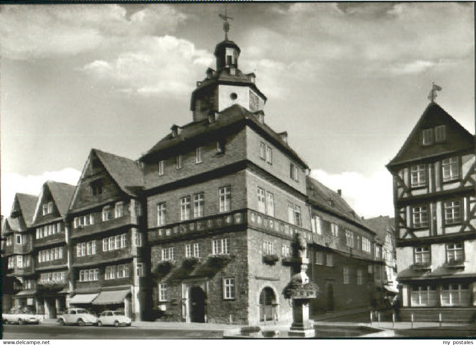 Herborn Hessen Herborn Marktplatz Rathaus